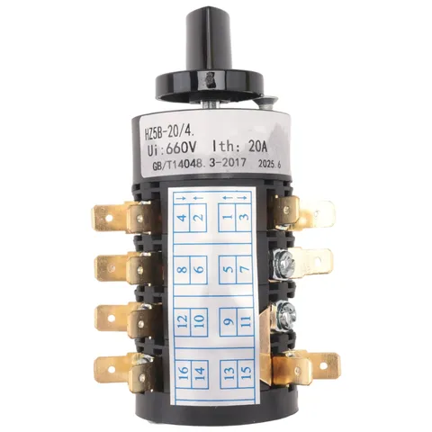 A 4 16 Rotary Cam Transfer Combination Switch HZ8478