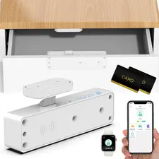 RFID Cabinet Lock, Hidden Digital Electronic Bluetooth RFID Smart Cabinet Drawer