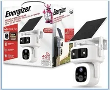 Smart 4G LTE Cellular Security Camera with Solar Panel, 2K Outdoor Wireless Pan
