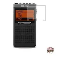 NEW ClearView LCD Screen Protector for Sony SRF-T355 Anti-Fingerprint Clear Type