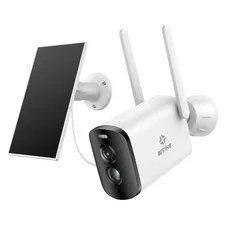 Solar Outdoor Wireless Camera, Solar Panel with 4MP Camera for Home Security,...