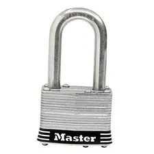 Master Lock 1SSKADLF Stainless Steel Outdoor Padlock with Key 1 Pack