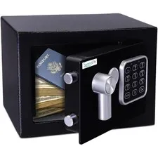 Premium Steel Digital Safe Box Electronic & Mechanical Access Secure Storage New