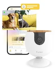Mini Pet Camera 1080p HD Wireless Indoor Security Monitor with AI Alerts