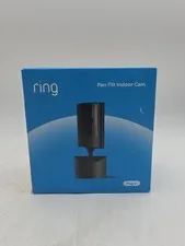 Ring Pan-Tilt Indoor Cam Black Factory Sealed New In Box