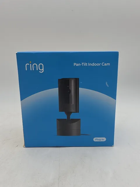 Ring Pan-Tilt Indoor Cam Black Factory Sealed New In Box
