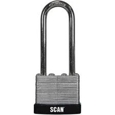 Scan QC0140L Laminated Steel Lock 40mm Long Lock