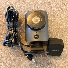 SimpliSafe SimpliCam 1080p Wi-Fi Indoor IP Camera Night Vision Black USB