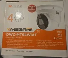 Digital Watchdog DWC-MT94WiAT 4MP MEGApix Turret IP Camera 2.8-12mm PoE