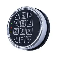 La Macaza LM-SC019SL Electronic Gun Safe Lock Keypad Solenoid 4-Pin Silver