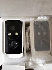 DE520 2-Pack Wireless Wi-Fi 2.4GHz 2K Battery IP65 Security Cameras w/ Audio