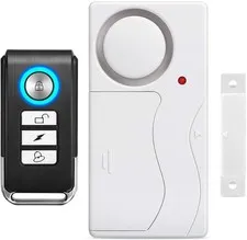 WSDCAM Door Window Alarm Wireless Anti-Theft Security System 105dB Remote