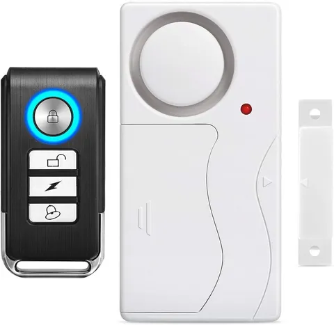 WSDCAM Door Window Alarm Wireless Anti-Theft Security System 105dB Remote