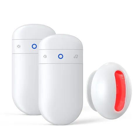 Wireless Motion Sensor Doorbell - 32 Ringtones, 5 Volume Levels - Indoor Alarm