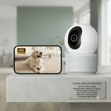 Anona HM1010 Pano 4K UHD Indoor Security Camera WiFi Auto Tracking Pet Baby