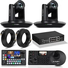 HDMI PTZ Camera, AI Auto-Tracking Gen 3, 20X Optical Zoom,For Sports Events Incl