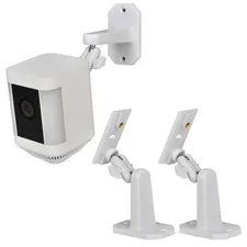 Adjustable Wall Mount Bracket for Spotlight Cam Plus/Pro - 360° Rotation, White