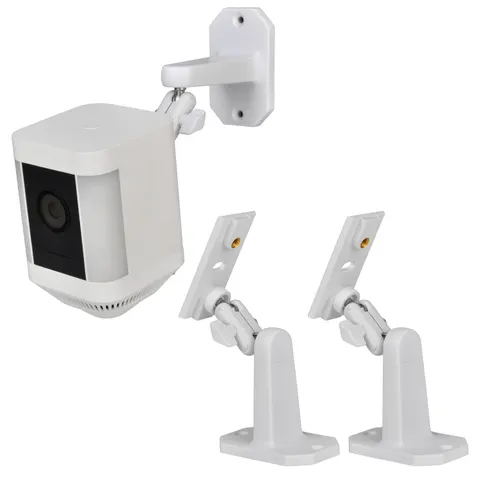 Adjustable Wall Mount Bracket for Spotlight Cam Plus/Pro - 360° Rotation, White