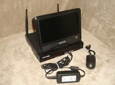 Crystal Vision 4CH Wireless NVR System CVT9604E With Power Supply and Mouse ONLY