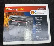 SentrySafe Fireproof Waterproof Safe 0.66 cu ft Lock Box Document Money,FHW40100
