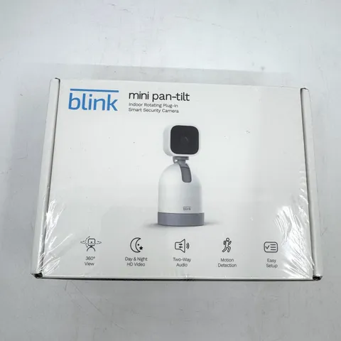 NWT BLINK Mini Pan-Tilt Indoor Rotating Smart Security Camera