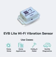 EVB Lite Wi-Fi Vibration Sensor up to 1.6 Khz | 3-Axis Accelerometer | Wi-Fi & A
