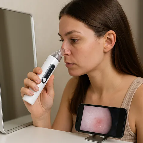 Visual Blackhead Remover WiFi Camera Pore Vacuum