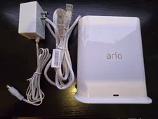Arlo Pro SmartHub VMB4540, AC Power Adapter 2AAJ018F1 & 6 ft Ethernet Cable