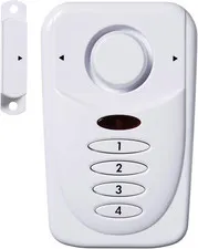 Wireless Elite Home and Commercial Door Security Alarm with LOUD 120 Db Siren an