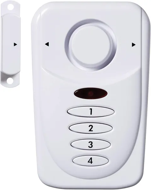 Wireless Elite Home and Commercial Door Security Alarm with LOUD 120 Db Siren an