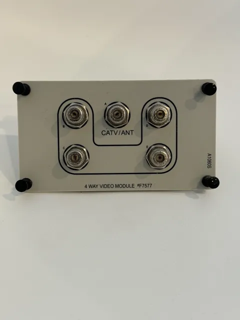 GreyFox/On-Q 4 Way Video Module #F7577 FREE SHIPPING