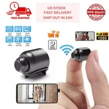 Mini Wireless Camera Wifi IP Home Security 1080P HD Night Vision Small Camera