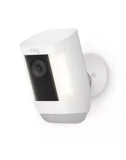 Ring Spotlight Cam Pro Battery White 2K Dual-Band Wifi 3D Motion Detection