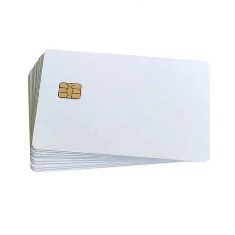 10 in 1 Pack ISO7816 Contact SLE 4442 Chip PVC Smart IC Cards Wholesale Lot