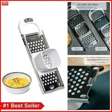 Spätzle Plane Knöpfle Stainless Steel Grooved Section For Safe Hold On Pots