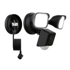 WYZE Floodlight Camera v2 2K HD Outdoor Security Cam Color Night Vision Black