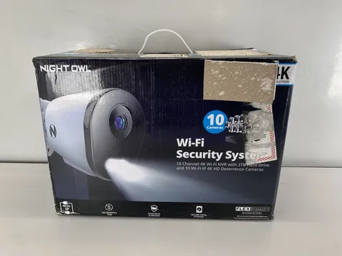 Night Owl 10 Channel 4K Wi-Fi NVR Security System