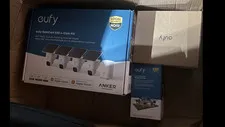 eufy SoloCam E30 4-Cam Kit 2K Solar Wireless Outdoor Night Vision HomeKit