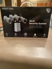 Night Owl 2K HD WiFi Security Hub With 4 Plug In Cameras