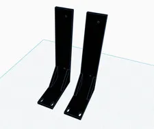Rack Ears 1U (2-Pack) for Reolink RLN8-410 RLN6-410 8CH 8MP NVR Security Camera