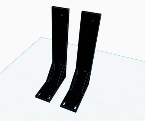 Rack Ears 1U (2-Pack) for Reolink RLN8-410 RLN6-410 8CH 8MP NVR Security Camera