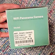 WiFi Smart Camera YH-8811-Y 2MP Indoor IP Wi-Fi Surveillance Camera White