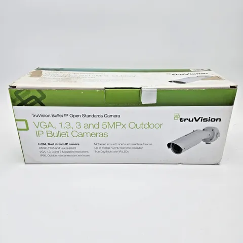 TruVision TVC-M3245E-2M-N 3.0MP Outdoor IP WDR Bullet Security Camera Open Box