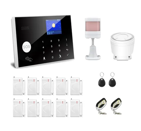 WiFi & 3/4G GSM Home Burglar Security Alarm System Auto Dial w/Smart Life & Tuya