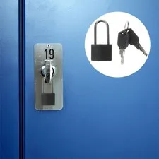 6 Sets With Keys Small Padlocks For Backpack Toolbox Drawer Security