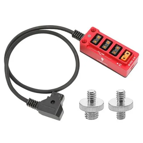 12V Metal Regulated Surge Protection P-Tap D-Tap Splitter for ARRI|RED|Sony|T...