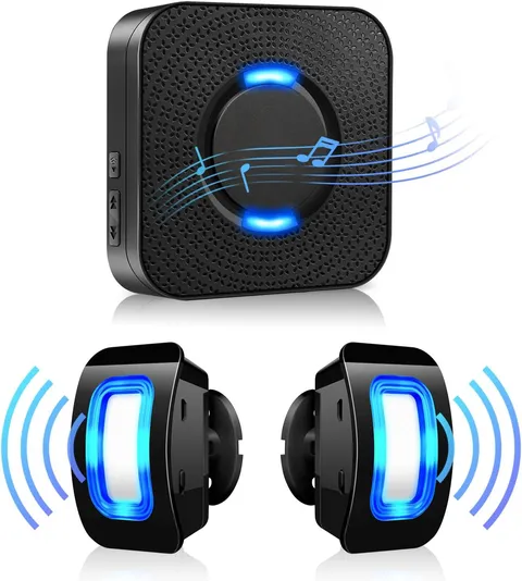 Wireless Motion Sensor LED Light - Motion Detector Alarm Chimes Door Sensor | 50