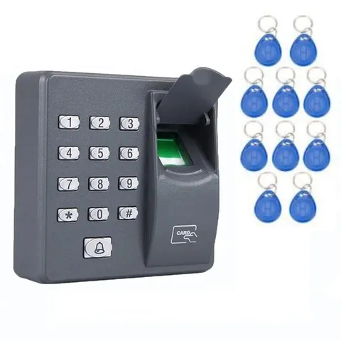 ZK X6 Fingerprint Access Control System Keypad Dust Proof Door Access Control