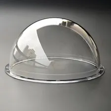 4 Inch Polycarbonate Clear CCTV Security Camera Dome Cover Round Camera Lens Tra