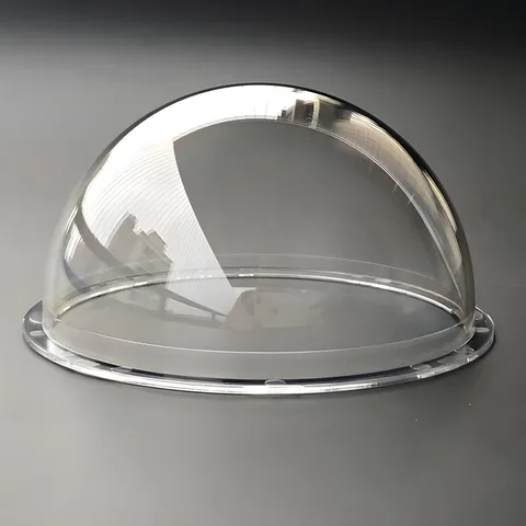 4 Inch Polycarbonate Clear CCTV Security Camera Dome Cover Round Camera Lens Tra